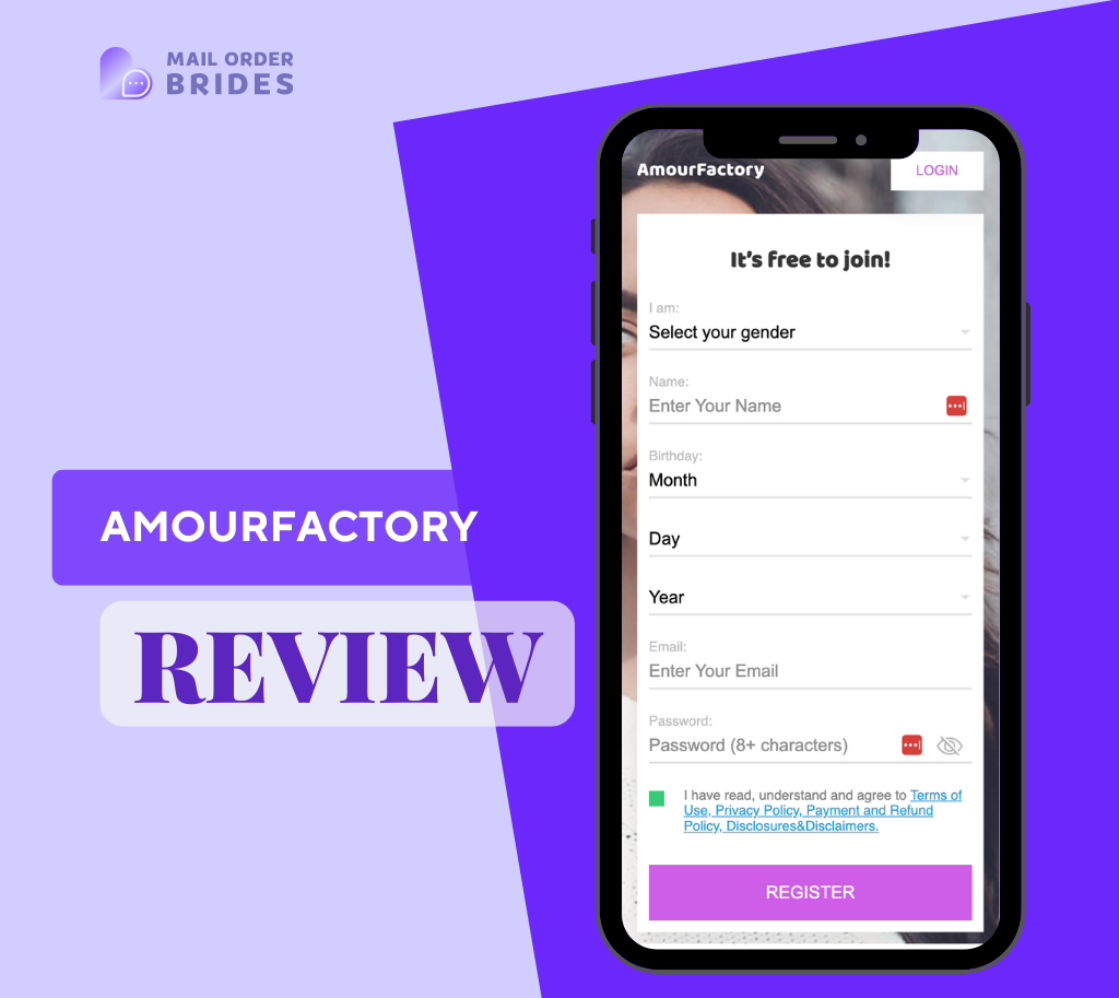 AmourFactory Website Review 2024